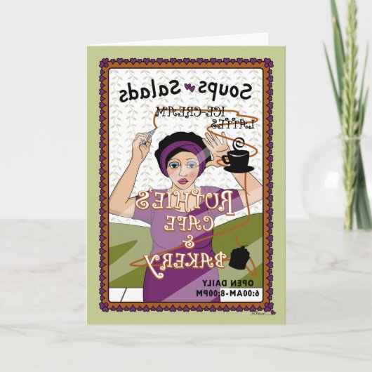 Line_A_Greetingを描画する カード (正面)