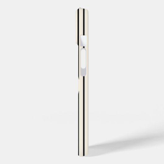 Line art contemporary aesthetic minimal Monogram Case-Mate iPhoneケース (裏面 / 左)