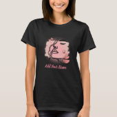 Line art Face Tshirt Tシャツ (正面)