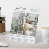 Line Art Listing Neutral Real Estate Agent 台座サイン (インサイチュ)