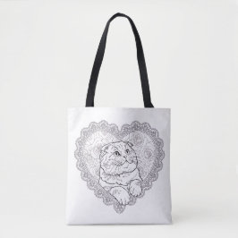 Line Art Ritual Collection トートバッグ