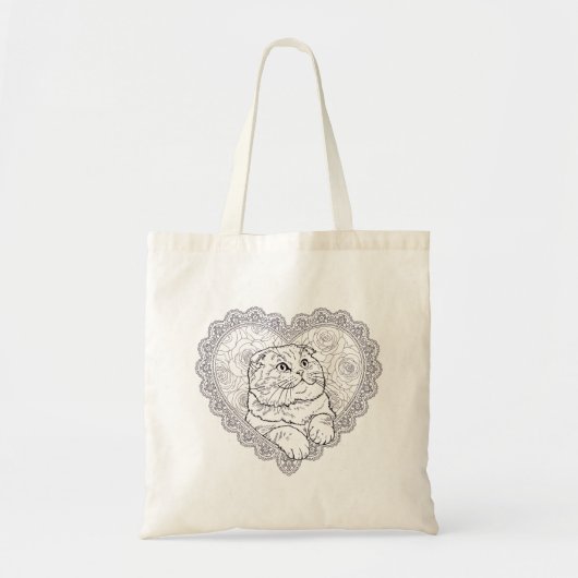 Line Art Ritual Collection トートバッグ (正面)
