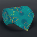 Line Atomic Structure Science ネクタイ<br><div class="desc">LINE ATOMIC STRUCTURE TIE. Cool,  trendy and fun science inspired tie designed as a gift for all scientists,  science teachers,  science students,  in short any science geek in your life (and that includes you)! Designed by Science Geekness© at http://www.zazzle.com/sciencegeekness*</div>