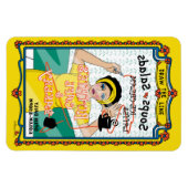 Line_B_4x6冷蔵庫磁石を描画する マグネット (横)