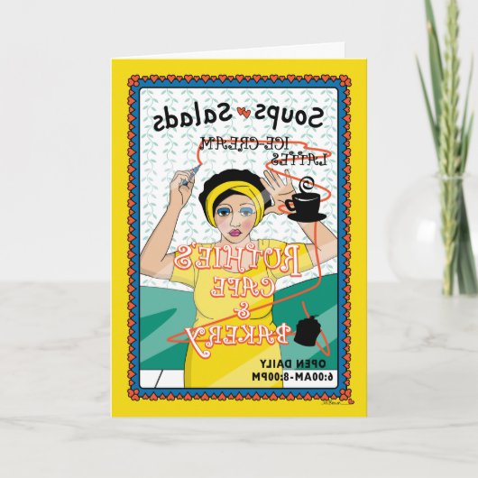 Line_B_Greetingを描画する カード (正面)