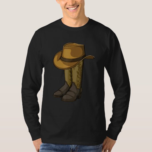 Line Dance Addict Shoes  Men Classy Boots 3 Tシャツ (正面)