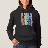 Line Dance Pastel Hippie パーカ (正面)