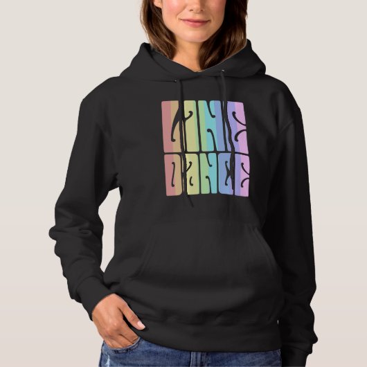 Line Dance Pastel Hippie パーカ (正面)