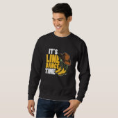 Line Dance Western Country Boots Hat It's Line Dan スウェットシャツ (正面フル)