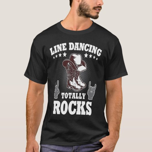 Line dancing Line Dancer Line Dance 1 Tシャツ (正面)
