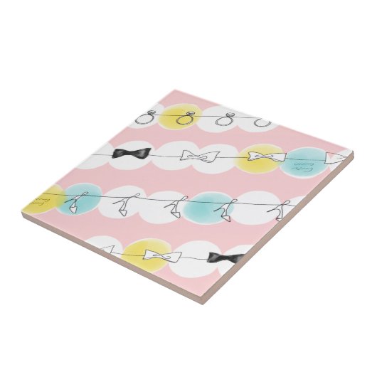 Line Line Ribbon Shoes タイル (側面)