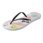 Line Line Ribbons Shoes ビーチサンダル (アングル)