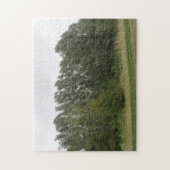 Line of Leanning Trees Landscapeパズル ジグソーパズル (縦)