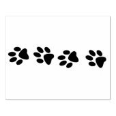 Line of solid Cat Paw prints  ラバースタンプ (インプリント)