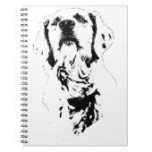 Line Study, Calm Journal ノートブック (正面)