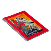 Line Travelフランスの Poster, Havre to Plymouth, NY ノートブック (右側)