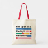 Line Upon Line tote トートバッグ (裏面)