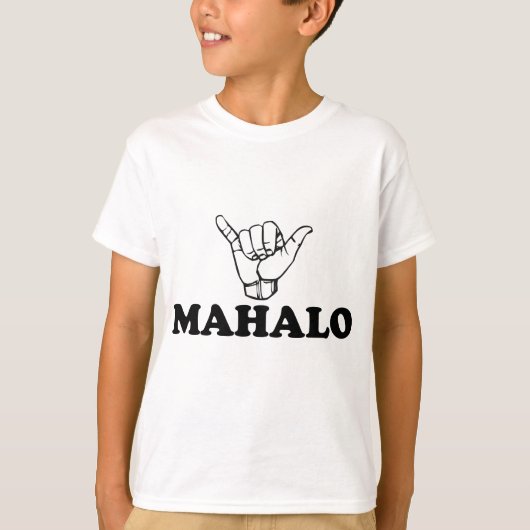 LineA Mahalo Tシャツ (正面)