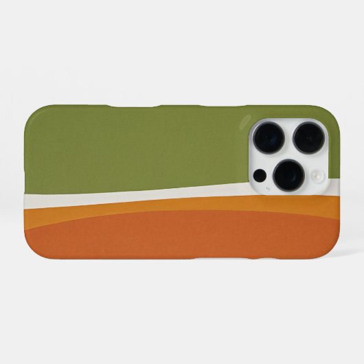 linea media terracotta iPhoneケース (裏面横)