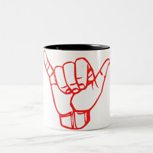 LineA Shaka ツートーンマグカップ (中央)