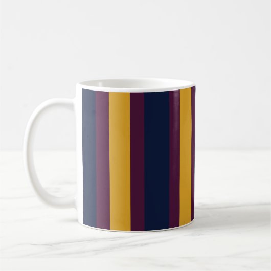 Lineas Azul コーヒーマグカップ (左)