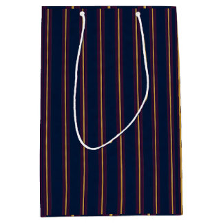 Lineas en Azul ミディアムペーパーバッグ