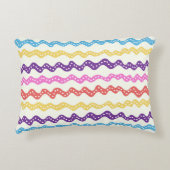 Lineas multicolores アクセントクッション (正面)