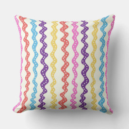 lineas multicolores クッション