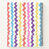 Lineas multicolores ノートブック (裏面)