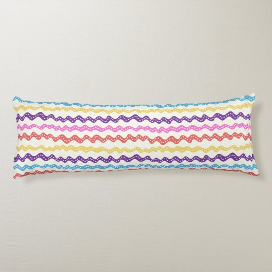 lineas multicolores ボディピロー (裏面)