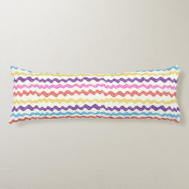 lineas multicolores ボディピロー