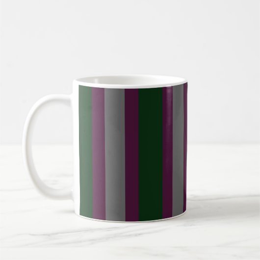 Lineas Verde コーヒーマグカップ (左)