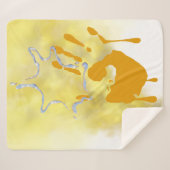 Linee morbide e armoniose シェルパブランケット (正面(横))