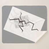 Linee morbide e armoniose シェルパブランケット (正面(横))