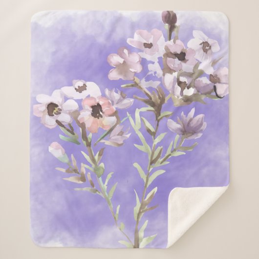 Linee morbide e armoniose シェルパブランケット (正面)