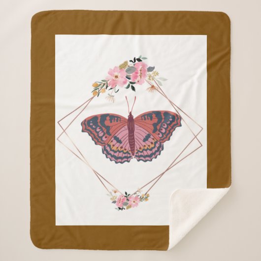 Linee morbide e armoniose シェルパブランケット (正面)