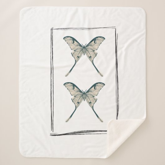 Linee morbide e armoniose シェルパブランケット (正面)