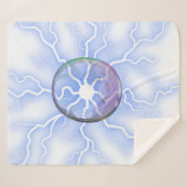 Linee morbide e armoniose シェルパブランケット (正面(横))