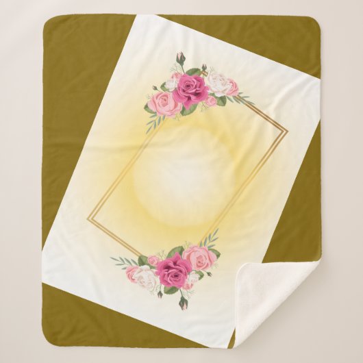 Linee morbide e armoniose シェルパブランケット (正面)