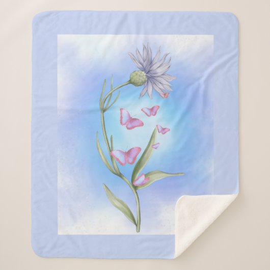 Linee morbide e armoniose シェルパブランケット (正面)