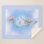 Linee morbide e armoniose シェルパブランケット (正面(横))