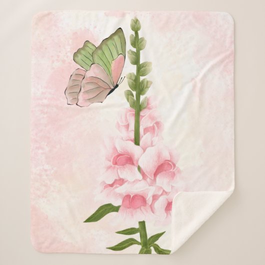 Linee morbide e armoniose シェルパブランケット (正面)