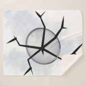 Linee morbide e armoniose シェルパブランケット (正面(横))