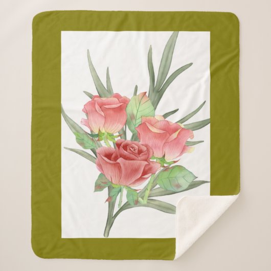 Linee morbide e armoniose シェルパブランケット (正面)