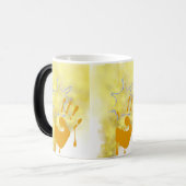 Linee morbide e armoniose モーフィングマグカップ (正面左)