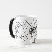 Linee morbide e armoniose モーフィングマグカップ (正面左)