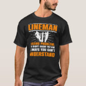 Linemanが自分が抱えていた問題を解決 Tシャツ (正面)