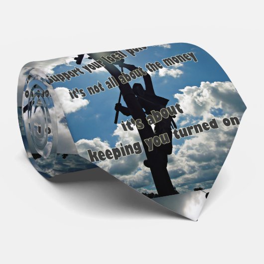 Linemanをサポート ネクタイ (ロール)