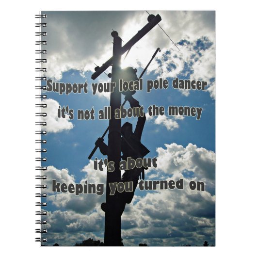 Linemanをサポート ノートブック (正面)