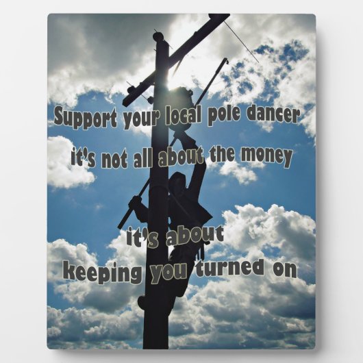 Linemanをサポート フォトプラーク (正面)